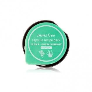 Ночная маска для лица с маслом Торреи и алоэ INNISFREE CAPSULE RESIPE PACK BIJA&ALOE