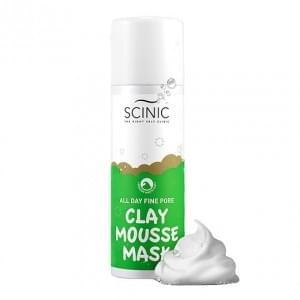 Маска-мусс для лица Scinic All Day Fine Pore Clay Mousse Mask