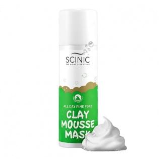 Маска-мусс для лица Scinic All Day Fine Pore Clay Mousse Mask