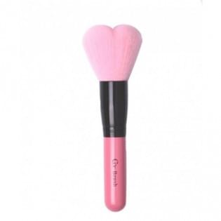 Объмная кисть в виде сердца для сухихтекстур CORINGCO Lovely Pink Heart Multi-Volume Brush