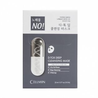 Очищающая тканевая детокс маска Cellmiin D-Tox Deep Cleansing Mask