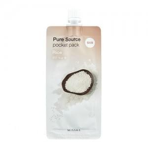 Рисовый смягчающий пилинг-гель Pure Source Pocket Pack (Rice)