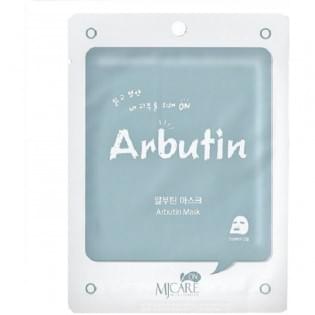 Маска тканевая MIJIN Arbutin Essence Mask (арбутин)