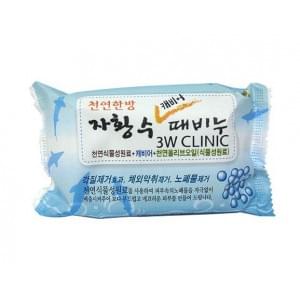 Мыло кусковое с икрой 3W Clinic Caviar Soap