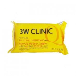 Мыло с коэнзимом 3W Clinic Q10 Dirt Soap, 150 гр.