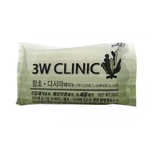 Мыло кусковое с водорослями 3W Clinic Lamineral Soap, 150 гр.