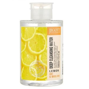 Жидкость для снятия макияжа с экстрактом лимона JIGOTT LEMON Deep Cleansing Water, 530 мл