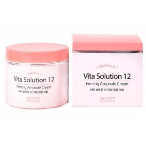 Крем для лица регенерирующий JIGOTT Vita Solution 12 Firming Ampoule Cream, 100 мл
