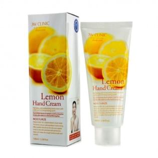Крем для рук увлажняющий с экстрактом лимона 3W Clinic Lemon Hand Cream