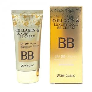 Крем BB 3W Clinic "Collagen&Luxury Gold"