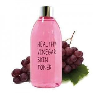 Тонер для лица КРАСНОЕ ВИНО REALSKIN Healthy vinegar skin toner (Grape wine), 300 мл.