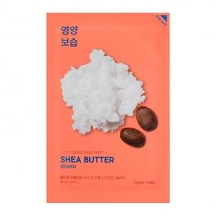 Успокаивающая тканевая маска для лица с маслом ши Holika Holika Pure Essence Mask Sheet Shea Butter