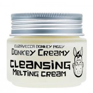 Крем-масло для снятия макияжа ELIZAVECCA Donkey Creamy Cleansing Melting Cream