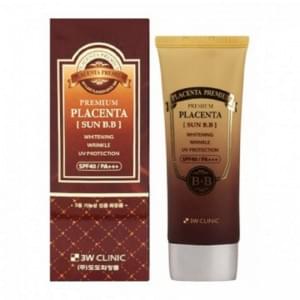 Солнцезащитный ВВ крем с плацентой 3W Clinic Premium Placenta Sun BB Cream