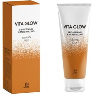 Маска ночная для лица витаминная J:ON Vita Glow Brightening&Moisturizing Sleeping Pack, 50 гр