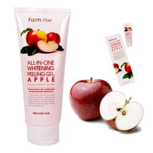 Пилинг гель с экстрактом яблока FarmStay all-in-one Whitening Peeling Gel Apple