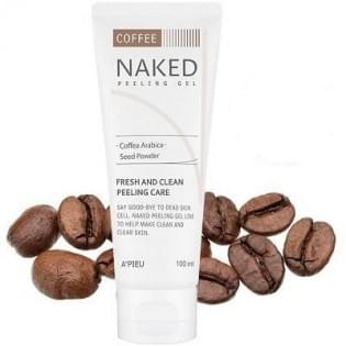 Освежающий пилинг гель с кофе A'PIEU Naked Peeling Gel Coffee