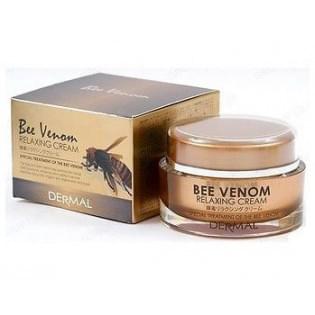 Крем для лица коллагеновый с пчелиным ядом Dermal Bee Venom Relaxing Cream
