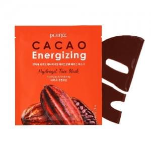 Гидрогелевая маска для лица с экстрактом какао PETITFEE Cacao Energizing Hydrogel Face Mask