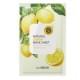 Маска тканевая с экстрактом лимона The SAEM Natural Lemon Mask Sheet