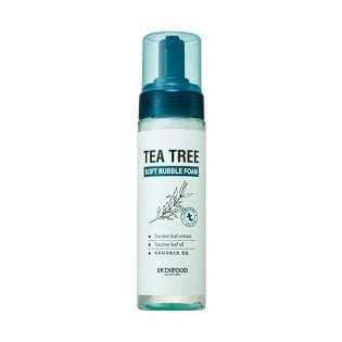 Пенка-мусс с экстрактом чайного дерева для проблемной кожи Skinfood Tea Tree Soft Bubble Foam