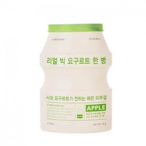 Тканевая йогуртовая маска с яблоком A'PIEU Real Big Yogurt One-Bottle (Apple)