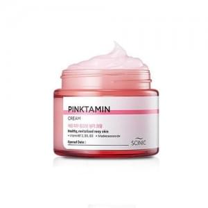 Увлажняющий крем с лифтинг-эффектом Scinic Pinktamin Cream