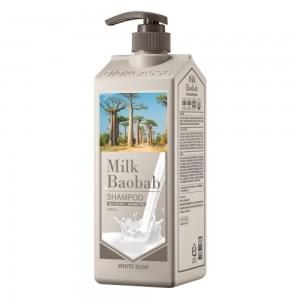 Шампунь для волос MilkBaobab Original Shampoo White Soap, 1000 мл.