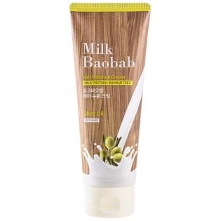Маска для кончиков волос кремовая несмываемая MilkBaobab HAIR MOISTURE CREAM PACK 150 мл.
