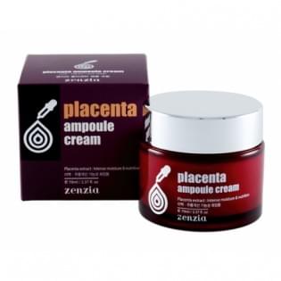 Крем для лица с плацентой Zenzia Placenta Ampoule Cream