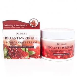 Крем антивозрастной на основе экстракта граната Deoproce Bio Anti-Wrinkle Pomegranate Cream, 100 мл.
