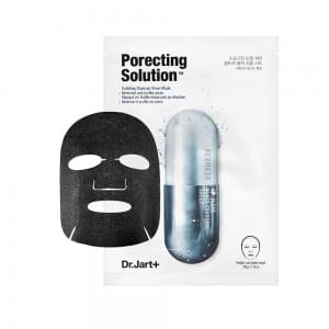 Тканевая кислородная маска с углём для очищения и сужения пор Dr.Jart+ Porecting Solution