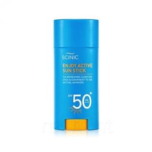 Солнцезащитный стик для лица Scinic ENJOY ACTIVE SUN STICK SPF50+PA+++