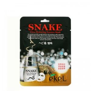 Маска со змеиным ядом EKEL Snake Ultra Hydrating Essence Mask