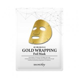 Маска для лица Secret Key Gold Wrapping Foil Mask