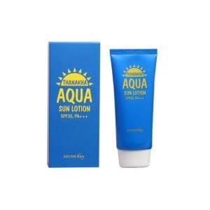 Лосьон солнцезащитный увлажняющий Secret Key Thanakha Aqua Sun Lotion SPF35,PA+++ 