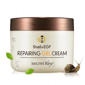 Крем-гель для лица с муцином улитки Secret Key Snail Repairing Gel Cream