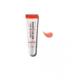 Блеск для губ Secret Key sweet glam tint lip gloss_Coral Peach