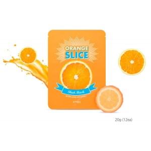 Увлажняющие маски-слайсы локальные с апельсином A'PIEU Orange Slice Sheet Mask