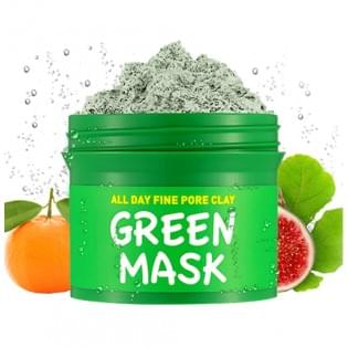 Маска для лица с глиной для сужения пор Scinic All Day Fine Pore Clay Green Mask