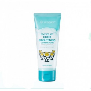 Пенка осветляющая QUICK BRIGHTENING CLEANSING FOAM SeaNtree