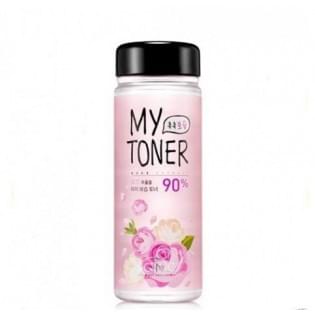 Тоник для лица с экстрактом розы Scinic MyToner Rose 90% + бутылка-спрей