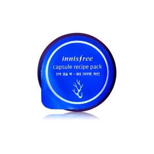 Маска для лица с морскими водорослями INNISFREE CAPSULE RESIPE PACK SEA WEED 