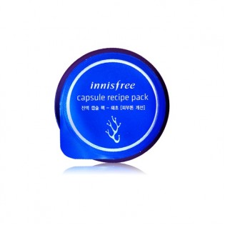 Маска для лица с морскими водорослями INNISFREE CAPSULE RESIPE PACK SEA WEED 