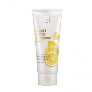 Фруктовая йогуртовая пенка для очищения Fruits Yogurt foam Cleanser Ottie лимон