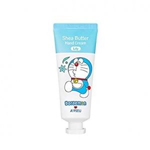 Крем для рук с маслом ши и аромтом лилии A'PIEU Shea Butter Hand Cream (Lily) [Doraemon Edition]