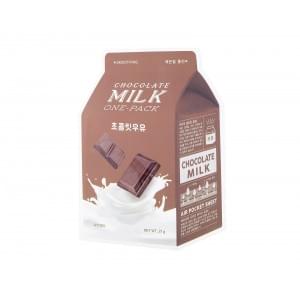 Маска для лица тканевая шоколадная A'PIEU Chocolate Milk One-Pack