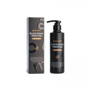 Шампунь для волос с муцином улитки Ayoume black snail prestige shampoo, 240 мл.