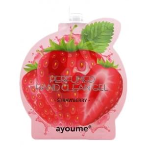 Очищающий гель для рук с ароматом клубники AYOUME perfumed hand clean gel [strawberry]