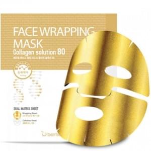 Маска для лица FW с коллагеном Berrisom Face Wrapping Mask Collagen Solution 80 